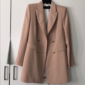 Zara frock coat dress
